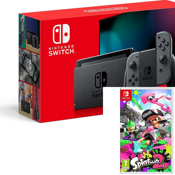 Switch Console 1.1 Grey (ultima versione)+Splatoon 2 bundle